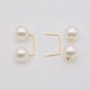 Flower Shape Anti-Exposure Women Brooch Pin Shining Rhinestone Faux Pearls Safety Pin Costume Accessories