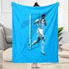Cristiano Ronaldo Blanket Comfortable Perfect For Chair Bedding Office Four Seasons Universal Stylish Decor Unique Gift For Family And Friends Camping
