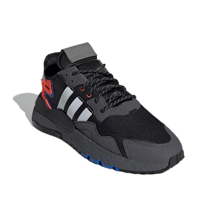 adidas NITE JOGGER 'Gray White Red' Men's FX6834