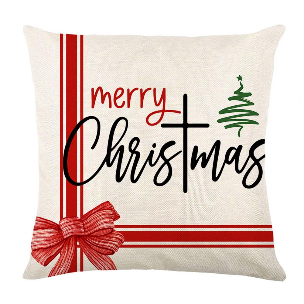 С Рождеством украшение для дома Рождественская наволочка Рождественское украшение наволочка Natal Navidad Новогодний подарок 2022 45x45 см
