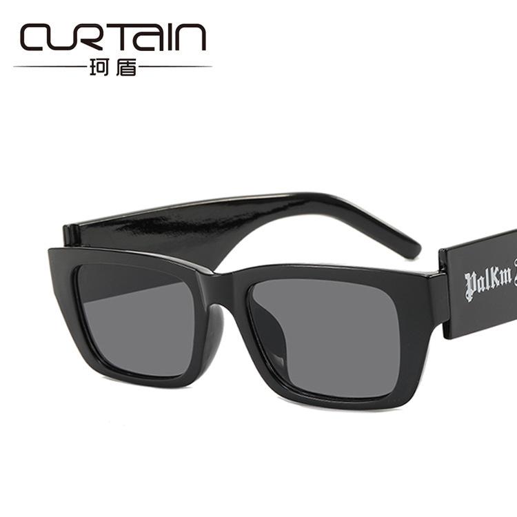 European and American alphabet sunglasses new fashion street hip hop sunglasses Internet celebrity sunglasses female ins