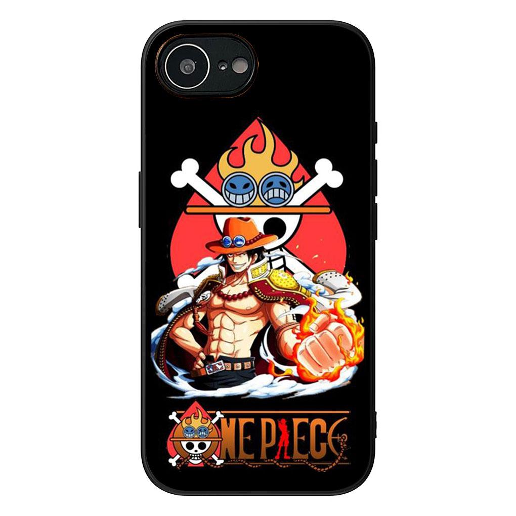 Cover for Samsung Galaxy A05 A06 A14 A50 A51 A52 A12 A13 A17 A70 A07 A25 A26 A56 A23 M53 Case Portgas D Ace One Luffy Piece Zoro