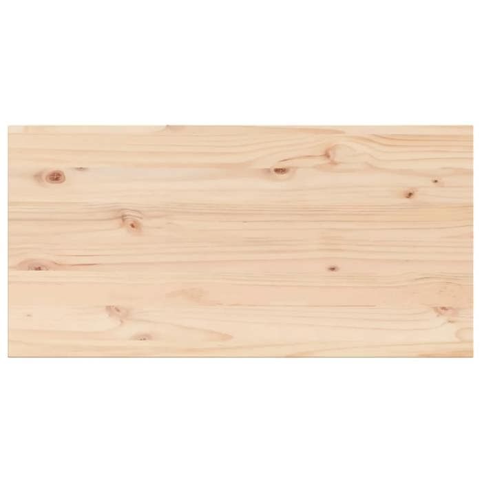 VidaXL Dessus de table 4 pcs 90x45x2,5cm rectangulaire bois pin massif, dessus de table en bois, dessus de table à manger, 847435