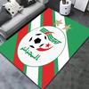 Algeria National Football Team Carpet Rug for Living Room Bedroom Home Sofa Decoration,Kids play Non-slip Floor Mat
