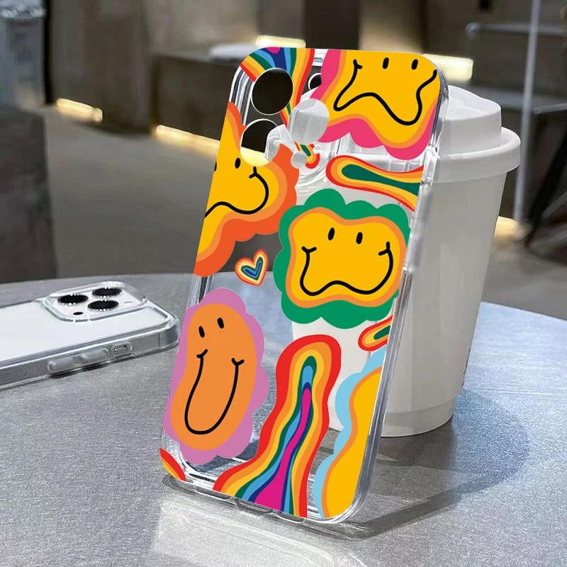 Summer Sunflower Sky Phone Case For iPhone 17 11 12 13 14 15 16 Pro Max 14 15 16 Plus Shockproof Silicone Clear Bumper Cover