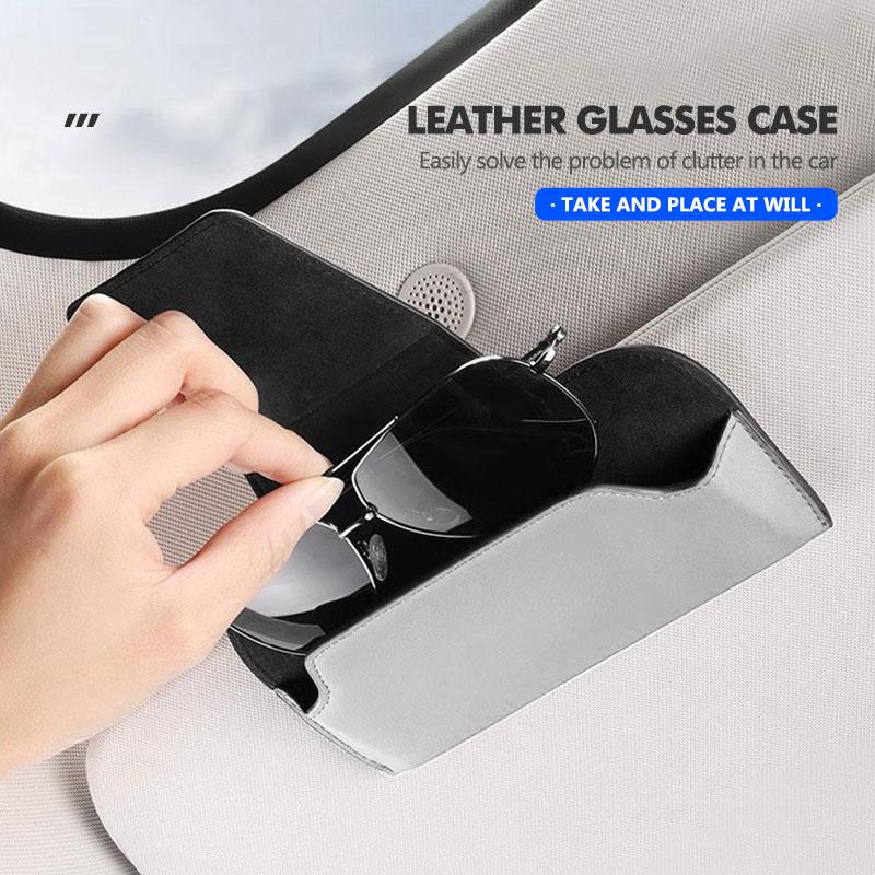 For BMW Car Visor Sunglasses Car Glasses Case Glasses Holder Clip Box Key Case Accessories E93 F10 F20 F30 F40 F15 F25 F26 F31 DC3