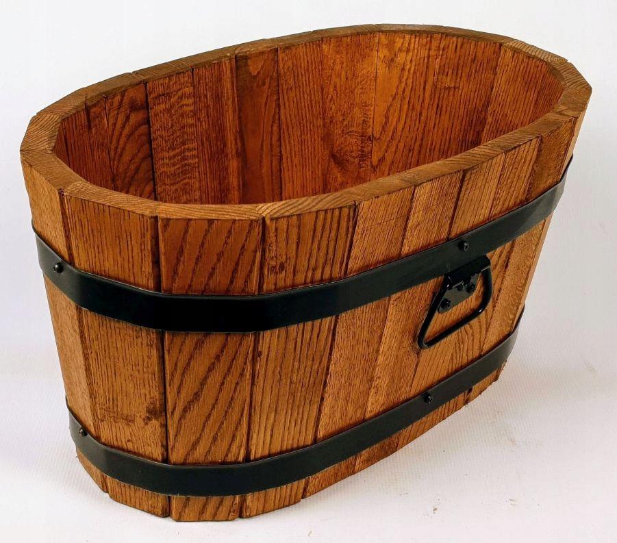 Oak flowerpot 40X23XH21 flower stand K. OAK