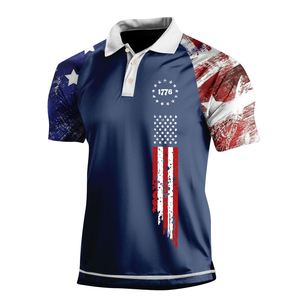 Мужская летняя дышащая рубашка с короткими рукавами и культурой отдыха