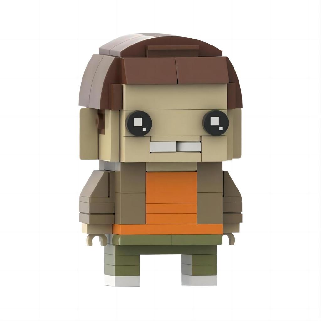 Идеи MOC для персонажей фильмов Комик Джим Керри Наборы Маска Тупой и еще тупее Яйца Строительные блоки Детские игрушки Подарки