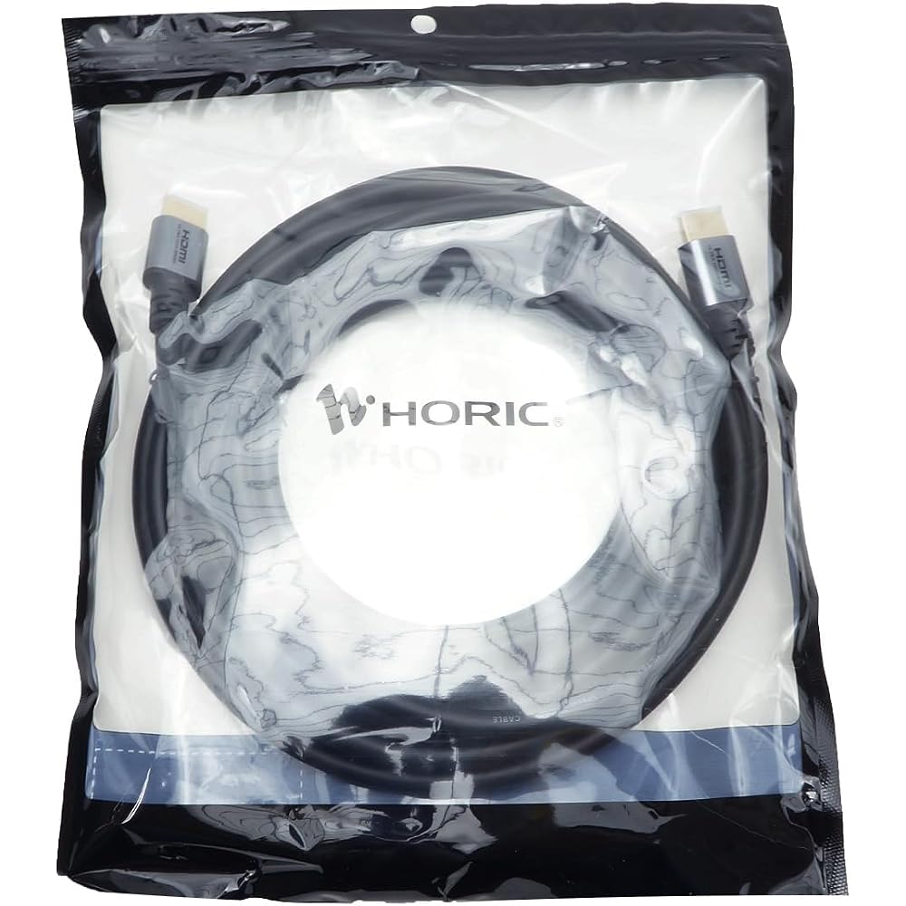 HDMI-кабель HORIC 6 м 8K/60p 4K/120p 48 Гбит/с HDMI 2.1 HDR Серый HDM60-008SV