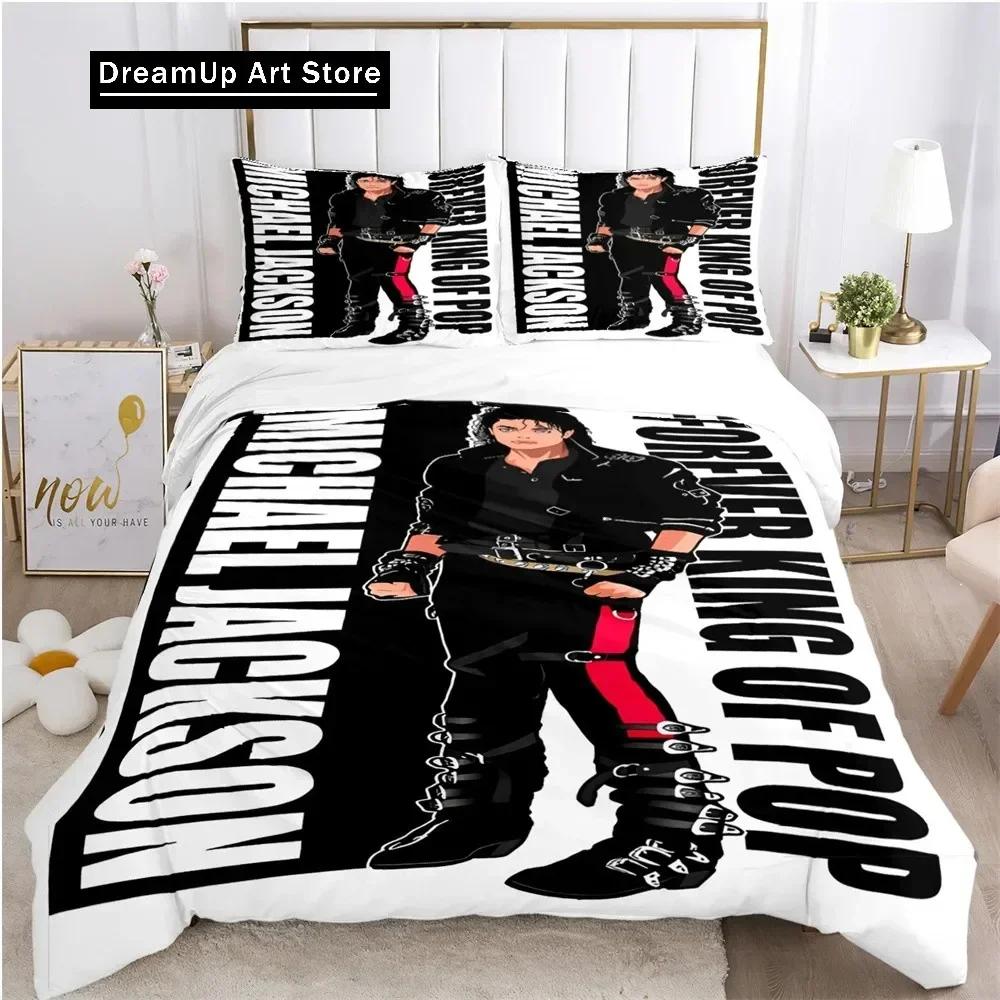 Пододеяльник Michael J-Jackson Одеяло Набор постельного белья Fear Мягкий чехол для одеяла и наволочки для подростков Детей Односпальный/Двуспальный/Евро/Кинг