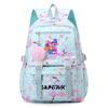 26 English Letters Printed Backpack Large Capacity Bookbag Student Boy Girl Schoolbag Outdoor Large Capacity Waterproof Sports Laptop Travel Bag
