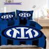 Inter Milan Legacy: Blue Passion Bedding (1 * duvet cover + 2 * pillowcase, without core) Soft and comfortable Christmas birthday gift