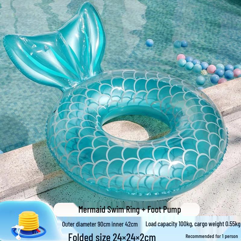 Inflatable Pineapple Cactus Watermelon Pizza Rainbow Pool Float Set