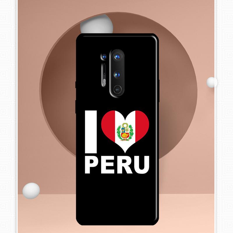 Чехол с флагом Перу для OnePlus Ace 11 9 10 Pro 9RT 10T 8T Чехол для OnePlus Nord CE 2 Lite 2T N10 N20
