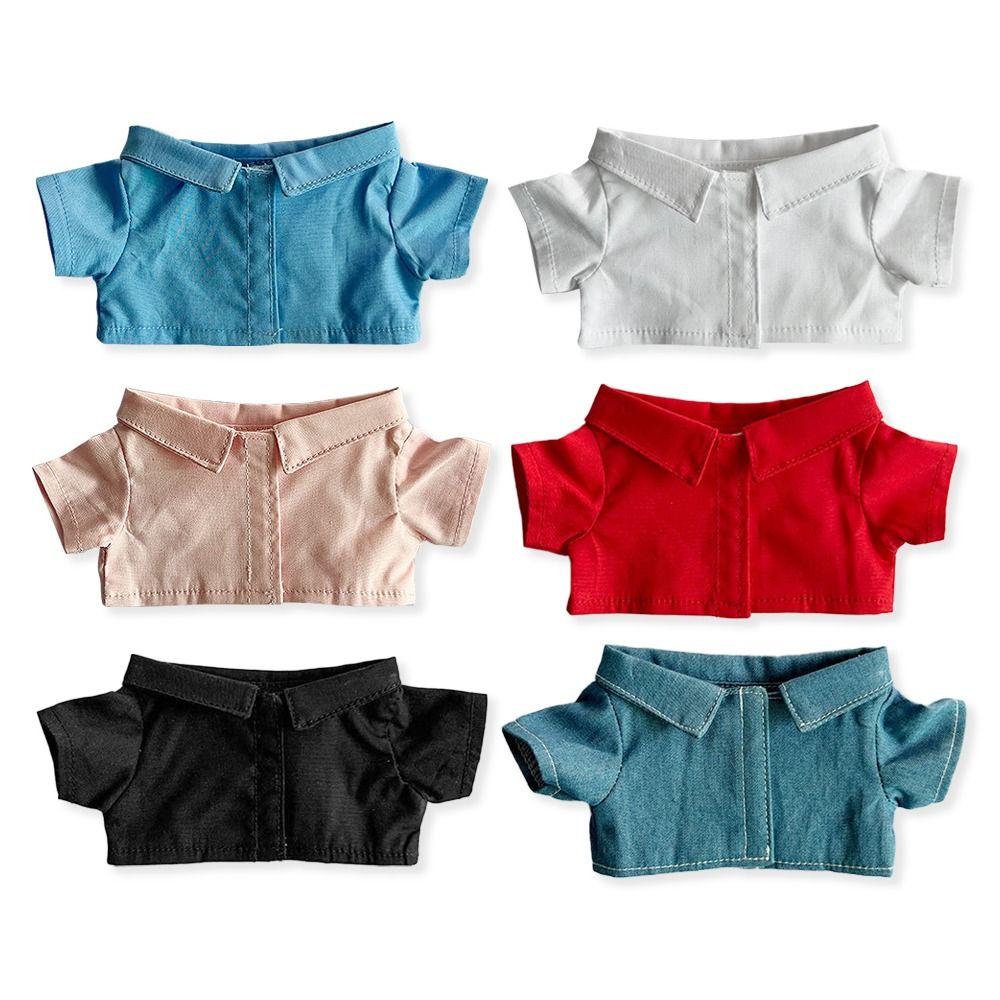 Модная одежда, аксессуары для кукол 20 см, топы, кукольная рубашка 20 см, рубашка ручной работы, симпатичная одежда