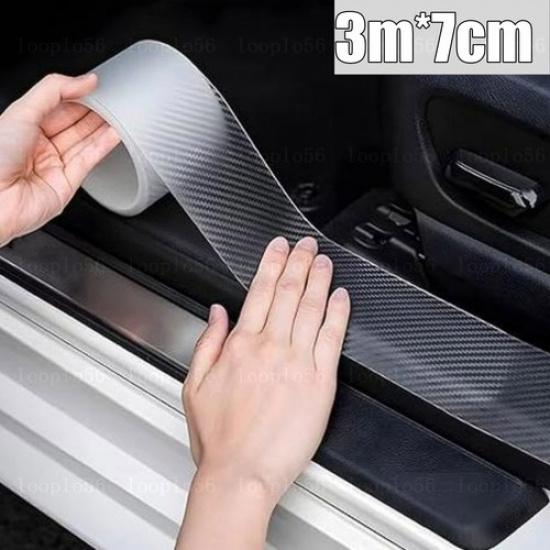 Car Accessories Door Plate Sill Scuff Cover Anti Scratch Protector Sticker
