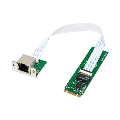 Сетевая карта B+M Key Однопортовая карта Ethernet Адаптеры RTL8111F 10/100/1000 Мбит/с Замена сетевой карты