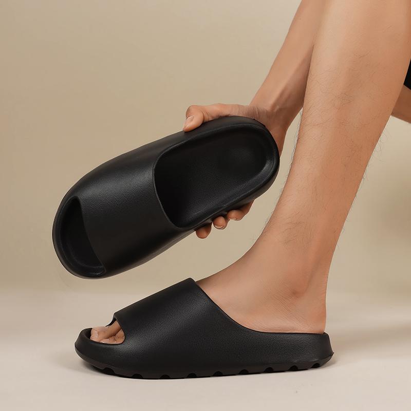 Летние сандалии 2025 для женщин - Модные туфли на толстой плоской подошве для мужчин, Удобные и дышащие, по сниженной цене