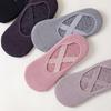 1Pair Breathable Ballet Pilates Socks Backless Dance Sports Socks Soft Yoga Socks  Women