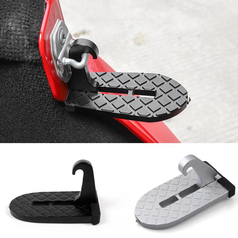 Подножка для багажника на крышу автомобиля Подножка для двери автомобиля Крючок-защелка Вспомогательная педаль Многофункциональный молоток безопасности Складная подножка для двери Легкий доступ на крышу