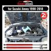 Для Suzuki Jimny JB23 1998-2010 Передняя крышка капота Модификация Газовые стойки Углеродное волокно Пружинный амортизатор Подъемная опора Амортизатор