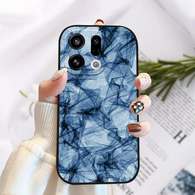 Для OPPO Find X9 Pro Чехол Роскошный Силиконовый Мягкий ТПУ Защитный Чехол Для OPPO FindX9 X 9 X9Pro Ударопрочный Корпус Бампер Чехлы для Телефона