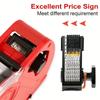 8 Digits Digital Tag Gun Handheld Price Label Gun + 1 Lines Labels +1 Ink 5500 Price Tag Marker Machine Labeler Labeller Sticker