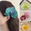 Duckbill Clip Orchid Butterfly Hair Clip Phalaenopsis Pearl Hair Clip Flower Hairpin