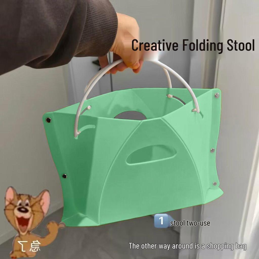 Ультракомпактный портативный складной стул: Легкий мини-стул для путешествий и кемпинга на открытом воздухе