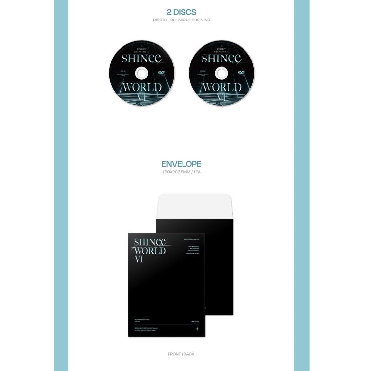 SHINee - WORLD VI [PERFECT ILLUMINATION] на DVD из Сеула