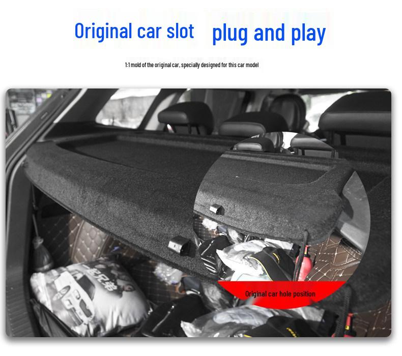 Крышка багажника и полка для груза в задней части Honda HRV