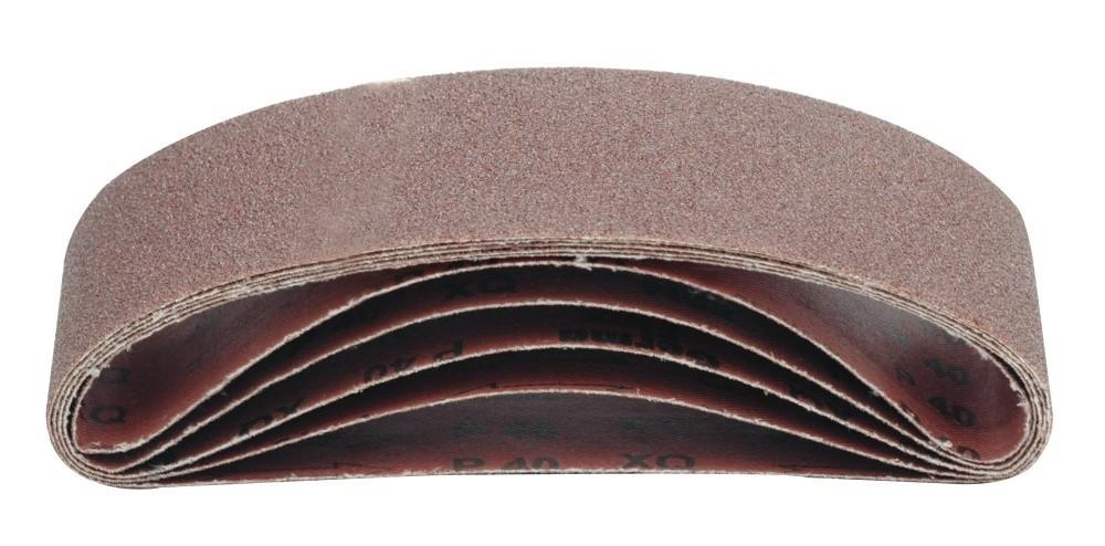 Endless abrasive belt 5 pieces p80 75x533 07666 VOREL