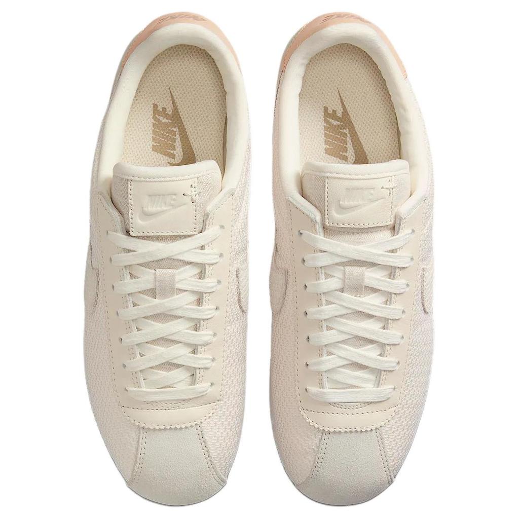 Nike Cortez Pearl White Mesh Women Sneakers Cream Pale-Ivory Vachetta-Tan IB8879-211
