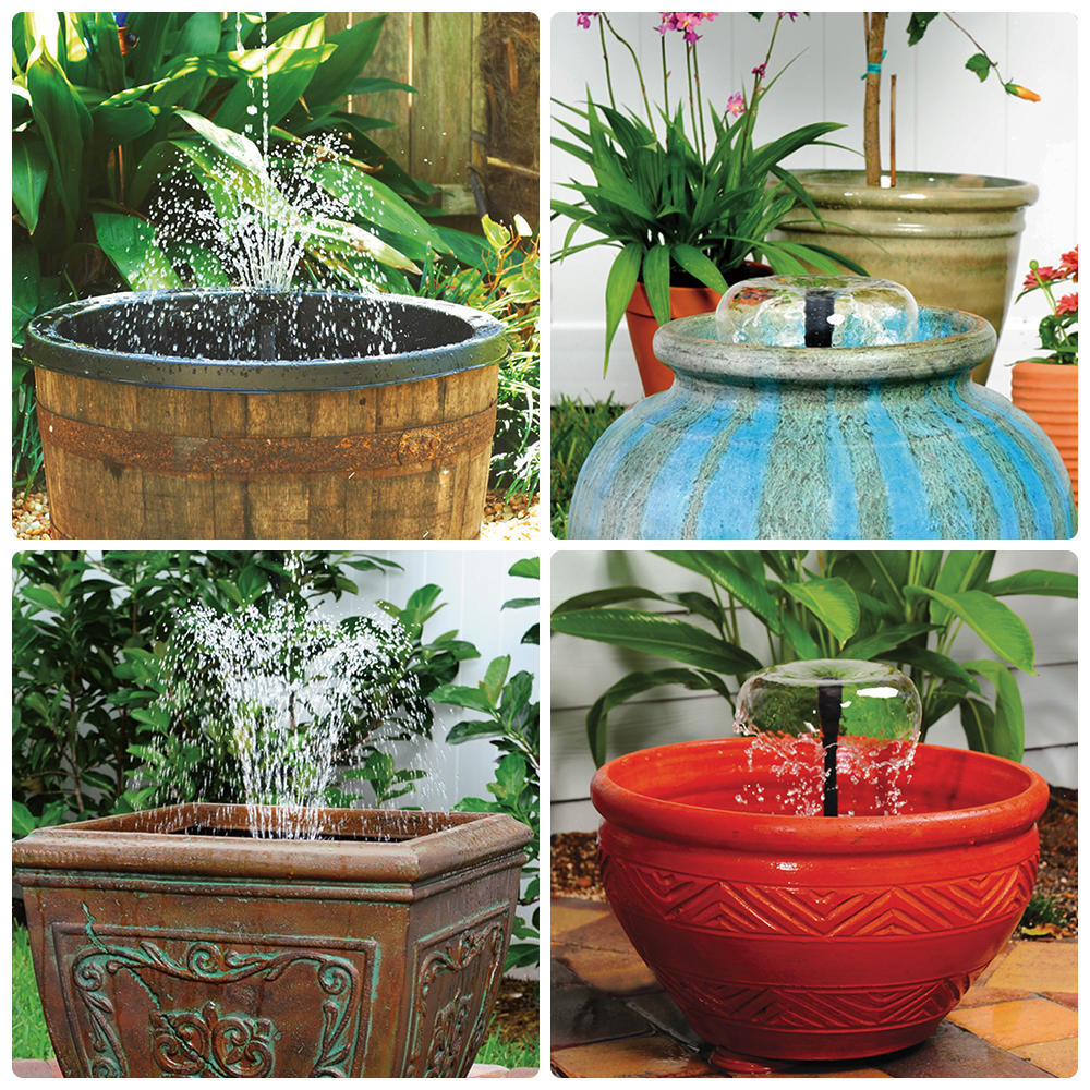 10 Вт погружной водяной насос со светодиодной подсветкой для аквариума, пруда, сада, фонтана для ванны с птицами