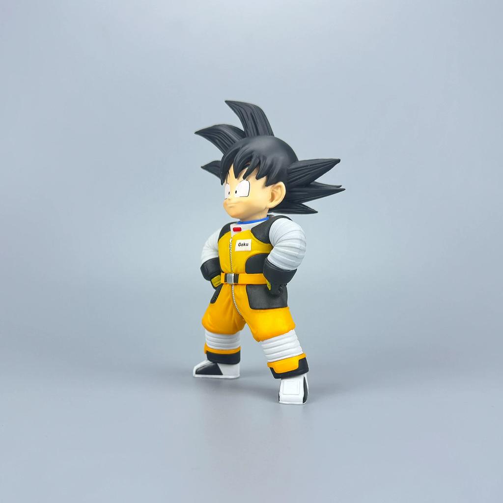 Аниме Dragon Ball Q-версия Фигурки Астронавтский Костюм Гоку Гохан Криллин Веджета Коллекционная Настольная Декорация Статуя