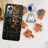 Aztec Maya Stone Phone Case For Xiaomi Poco X7 F6 F5 Pro F7 14 Ultra Mi 15 11 Lite F3 M6 M5S M4 11T 10T Pro Cover Capa