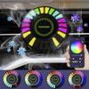 Автомобильное интеллектуальное приложение для управления RGB музыкальным ритмом, лампой, освежителем воздуха, светодиодной лентой, звуковым управлением, голосовым управлением, атмосферным освещением, зажимом для воздуховода