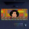 Retro Cartoon Girl Name Custom Name Large Size Mouse Pad Gaming Table Cushion Nonslip Laptop Tablet Big XXL Mat Mini PC Playmat With Lock edge