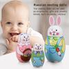 Craft Supplies Wooden Russian Nesting Doll Russian Nesting Stacking Dolls Dolls Toys Matryoshka