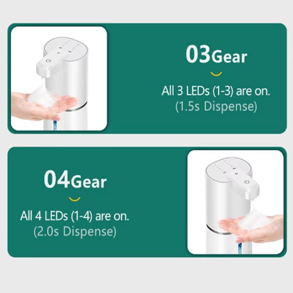 4 Gear Adjustable Automatic Liquid Soap Dispenser Smart Sensor Foam Machine Office