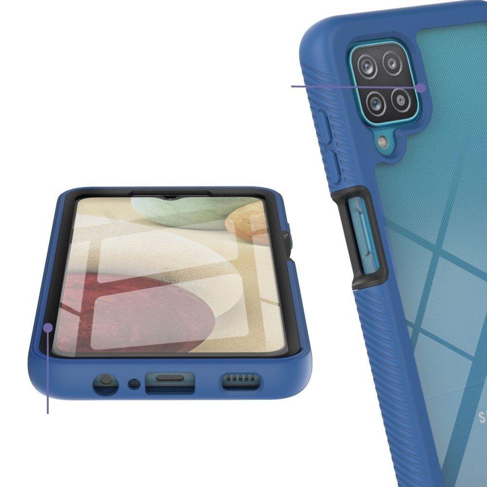Shockproof case for Samsung Galaxy A12 / M12 / A12 2021 - Blue
