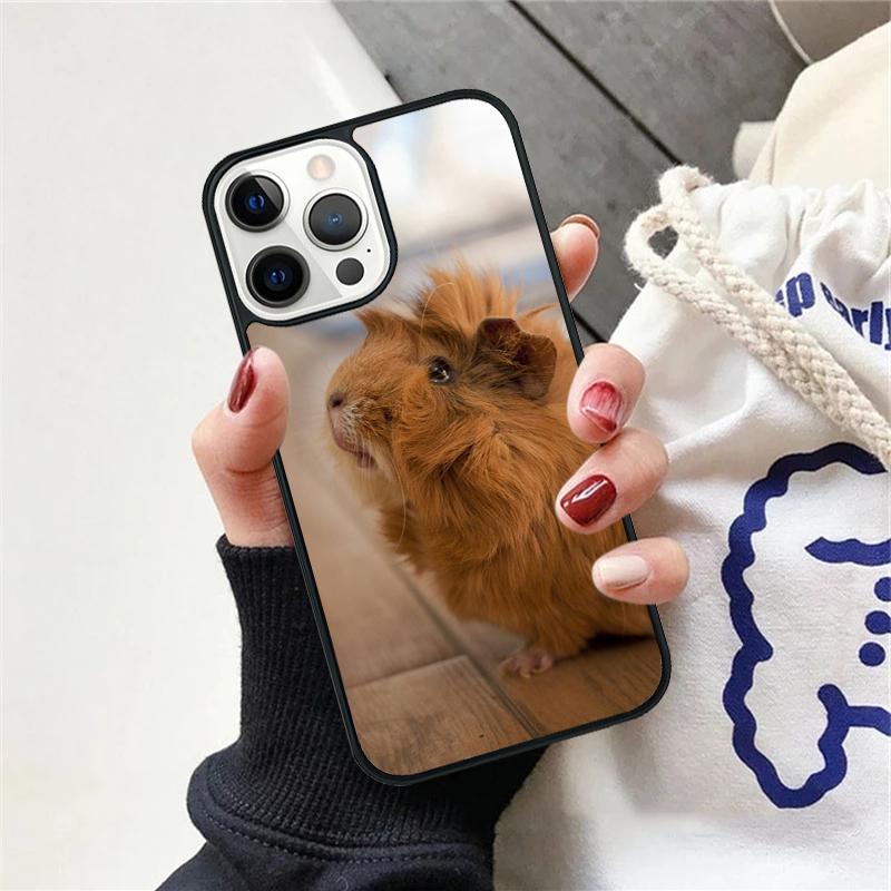 Чехол для телефона Хомяк Морская свинка Для iPhone 17 Air 12 Plus Max для iPhone 17 Air 15 16 11 13 14 Pro Max Fundas