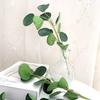 Искусственные Зеленые Листья Стебель Поддельная Зелень Ветка Искусственные Растения Спрей для DIY Свадебного Букета Центральные Элементы Стола Наполнитель для Вазы Домашний Декор Помещений