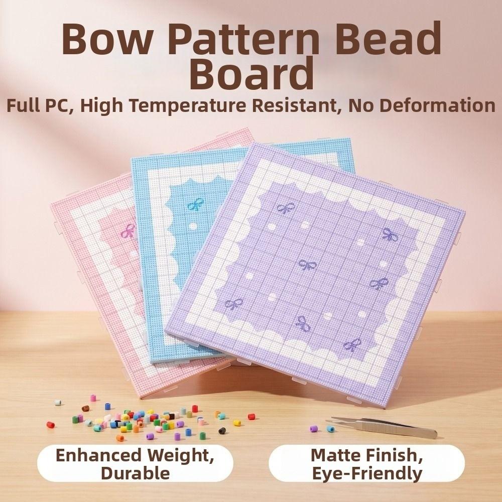 2.6mm Beads Perler Beads Boards Matte Color Melting Beads Boards Puzzle Making