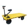 Electric 1-Ton Flatbed Cart for Orchard, Greenhouse, and Construction Cargo Transport