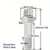 20pcs, 0009905407 14mm x 1.5 Wheel Lug Bolt OE Factory Wheel for benz ML500 S550 CL63 ML350 GLK350 CL500 GL450