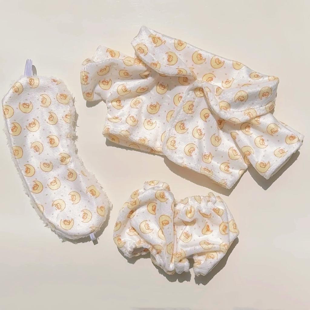 Подходит для детских пижам в форме звезды размером 20 см с аксессуарами в виде маски для сна 20 см Одежда для плюшевых кукол Аксессуары Подарок своими руками