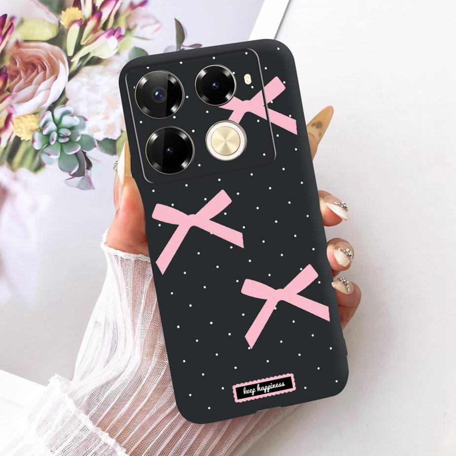 For Infinix Note 40 40X 5G Case X6852 New Butterfly Painted Cover Soft Silicone Case For Infinix Note 40 Pro Plus Note40 X Shell