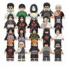 В НАЛИЧИИ Lego Naruto Минифигурки Игрушки Rock Lee Aburame Shino Фигурки Строительные блоки Детские игрушки
